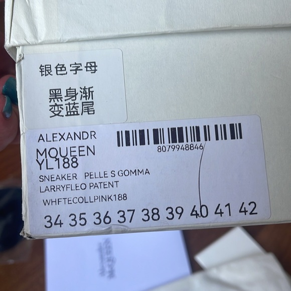 Alexander McQueen sneakers size 40 EU - Picture 11 of 11